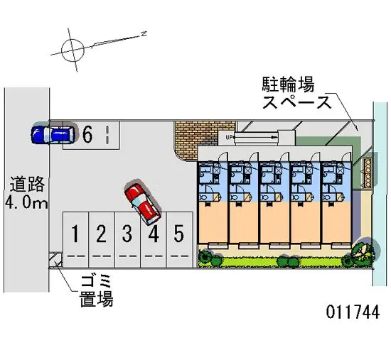 ★手数料０円★福岡市西区生の松原　月極駐車場（LP）